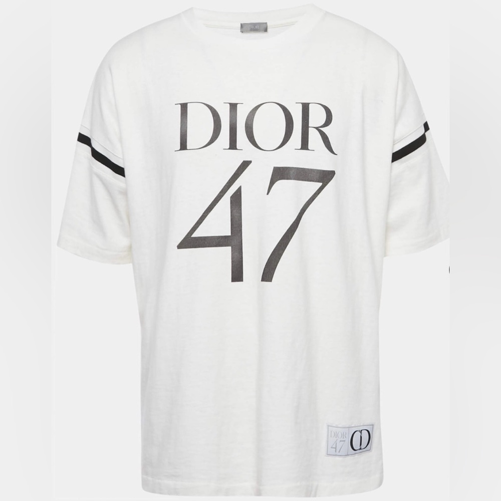 Dior Homme Off White/Black CD 47
Cotton T-Shirt